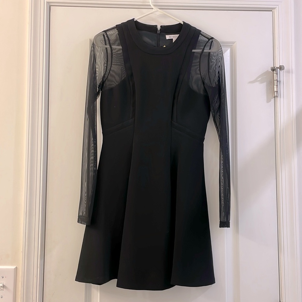 BCBG size 4 black dress.